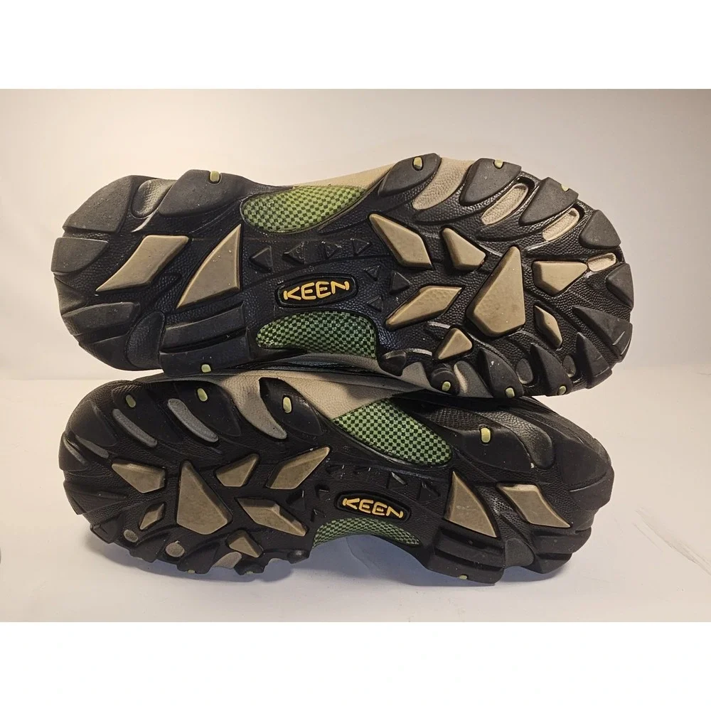 Keen Betty Waterproof Insulated Brown Teal ‎ Zippered Snow Boot Women's Size 8